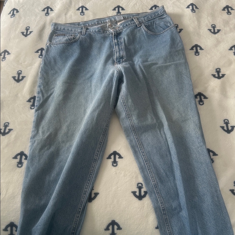 Calvin Klein Light Blue Men's Straight Jeans
